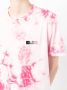 IRO T-shirt met logopatch Roze - Thumbnail 5