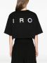 IRO T-shirt met logoprint Zwart - Thumbnail 4