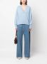 IRO Trui met V-hals Blauw - Thumbnail 2