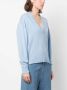 IRO Trui met V-hals Blauw - Thumbnail 3