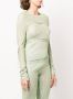 Isa Boulder Asymmetrische top Groen - Thumbnail 3