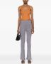 Isa Boulder Tent mid waist flared broek Zwart - Thumbnail 1