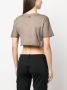 Isaac Sellam Experience Cropped T-shirt Beige - Thumbnail 4