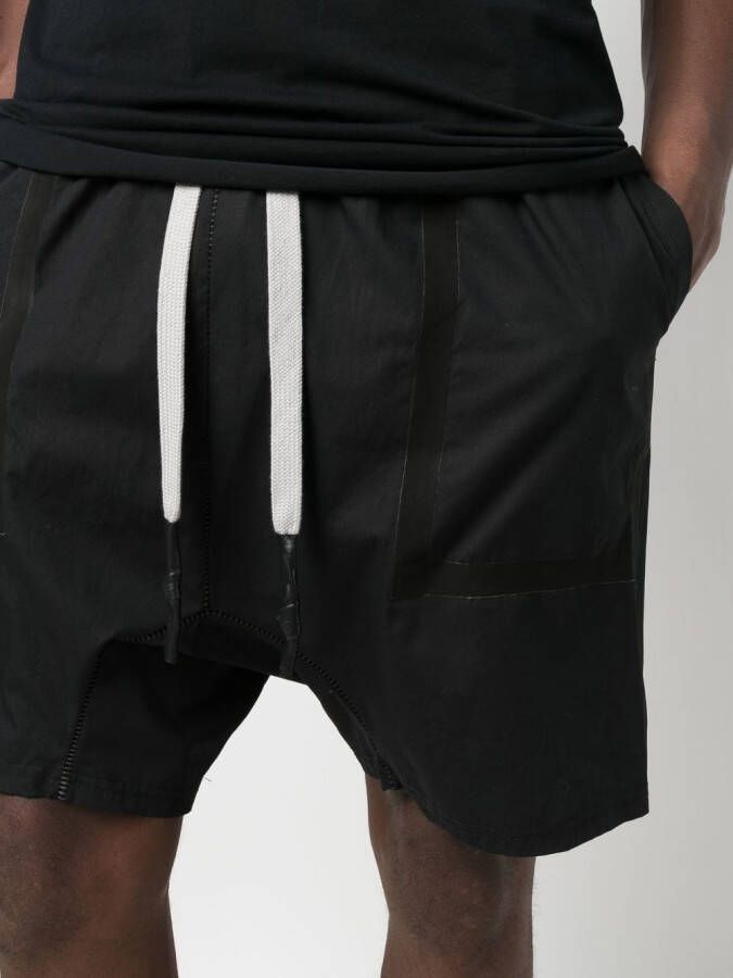Isaac Sellam Experience Shorts met trekkoordtaille Zwart