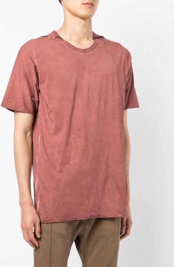 Isaac Sellam Experience Verwassen T-shirt Rood