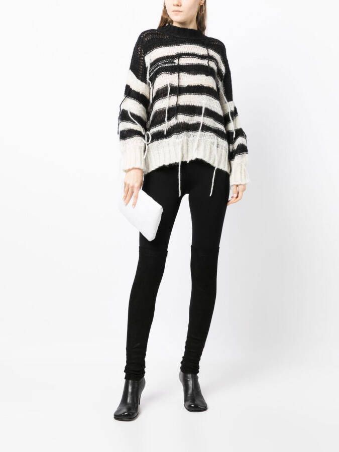 Isabel Benenato High waist legging Zwart