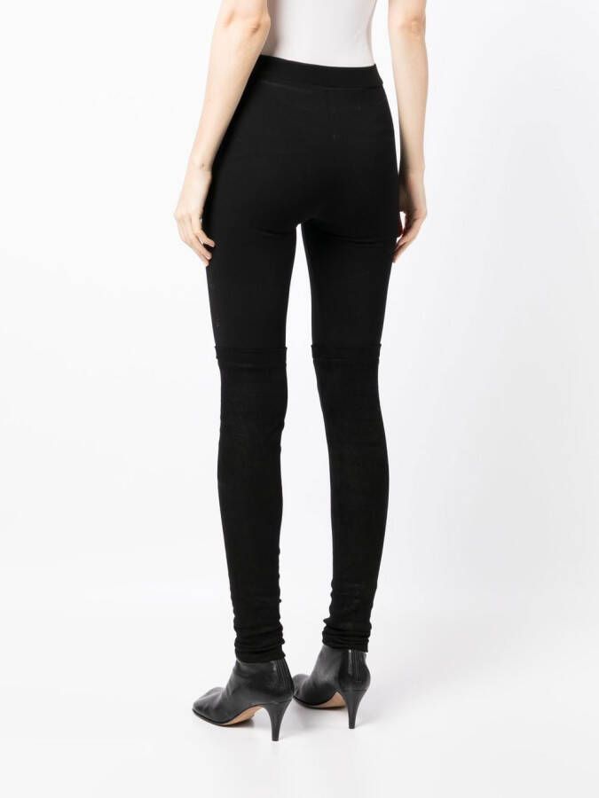 Isabel Benenato High waist legging Zwart