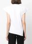 ISABEL MARANT Asymmetrisch T-shirt Wit - Thumbnail 4