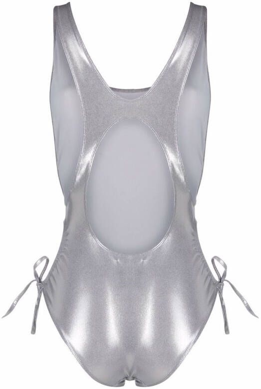 ISABEL MARANT Badpak met uitgesneden detail Zilver