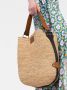 ISABEL MARANT Baozi Raffia draagtas Beige - Thumbnail 3