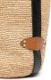 ISABEL MARANT Baozi Raffia draagtas Beige - Thumbnail 5