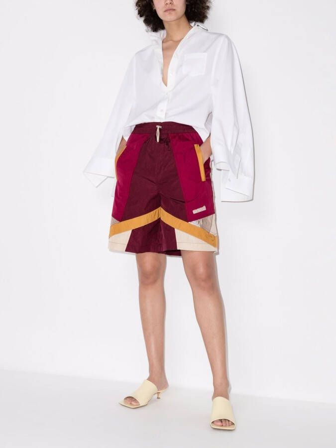 ISABEL MARANT Basketbalshorts met trekkoord Rood