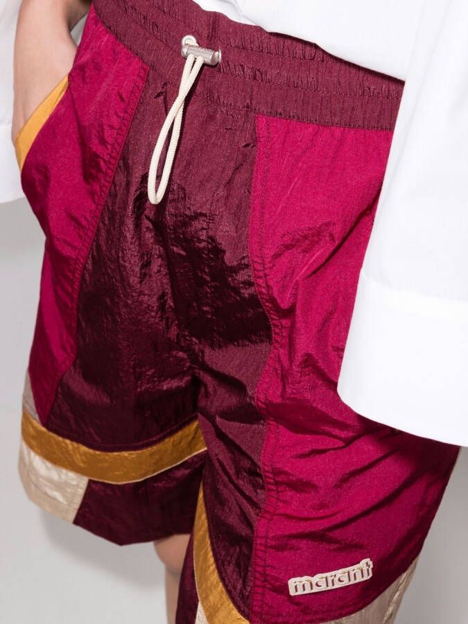 ISABEL MARANT Basketbalshorts met trekkoord Rood