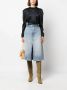 ISABEL MARANT Joanea geplooide blouse Zwart - Thumbnail 2