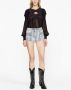 ISABEL MARANT Rokia blouse met kant Zwart - Thumbnail 2