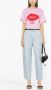 ISABEL MARANT Blouse met lippenprint Roze - Thumbnail 2