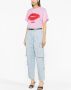 ISABEL MARANT Blouse met lippenprint Roze - Thumbnail 3