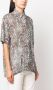 ISABEL MARANT Blouse met paisley-print Wit - Thumbnail 3