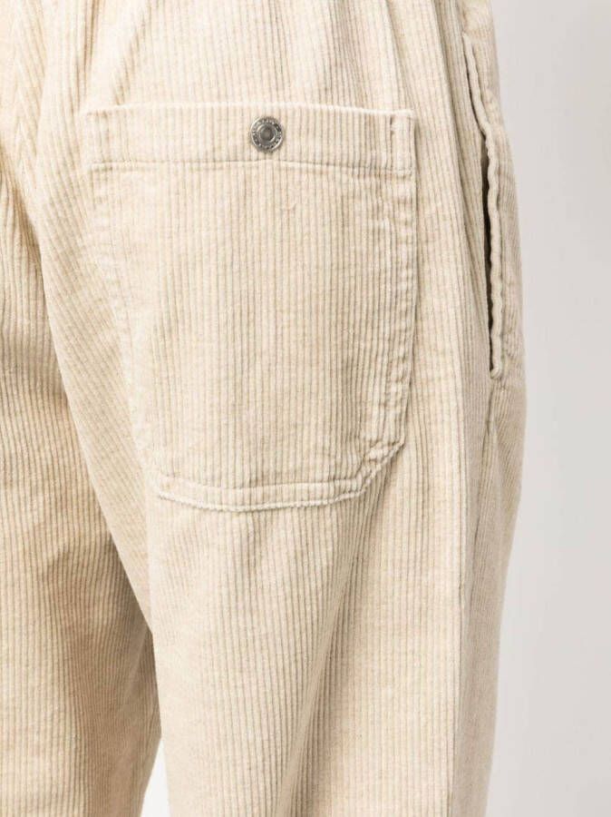 MARANT Railen ribfluwelen broek Beige