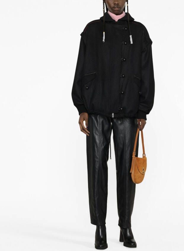 ISABEL MARANT Mouwloos jack Zwart