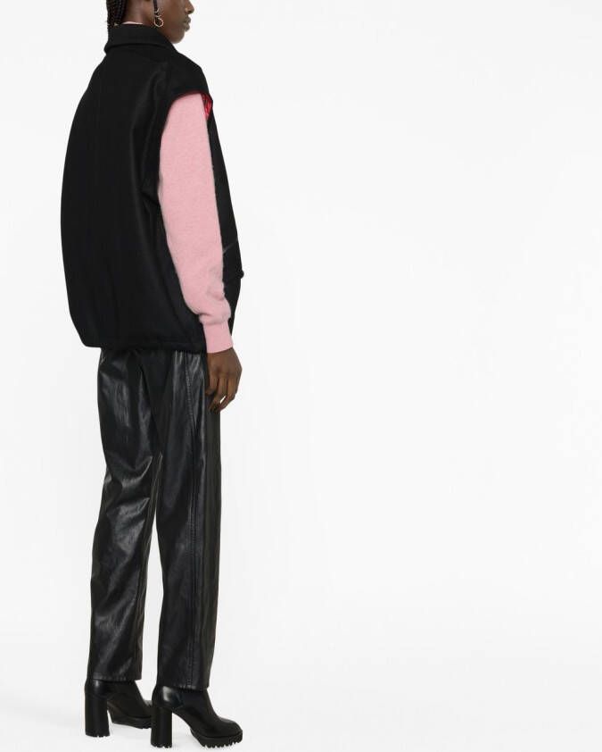 ISABEL MARANT Mouwloos jack Zwart