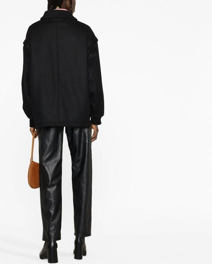 ISABEL MARANT Mouwloos jack Zwart