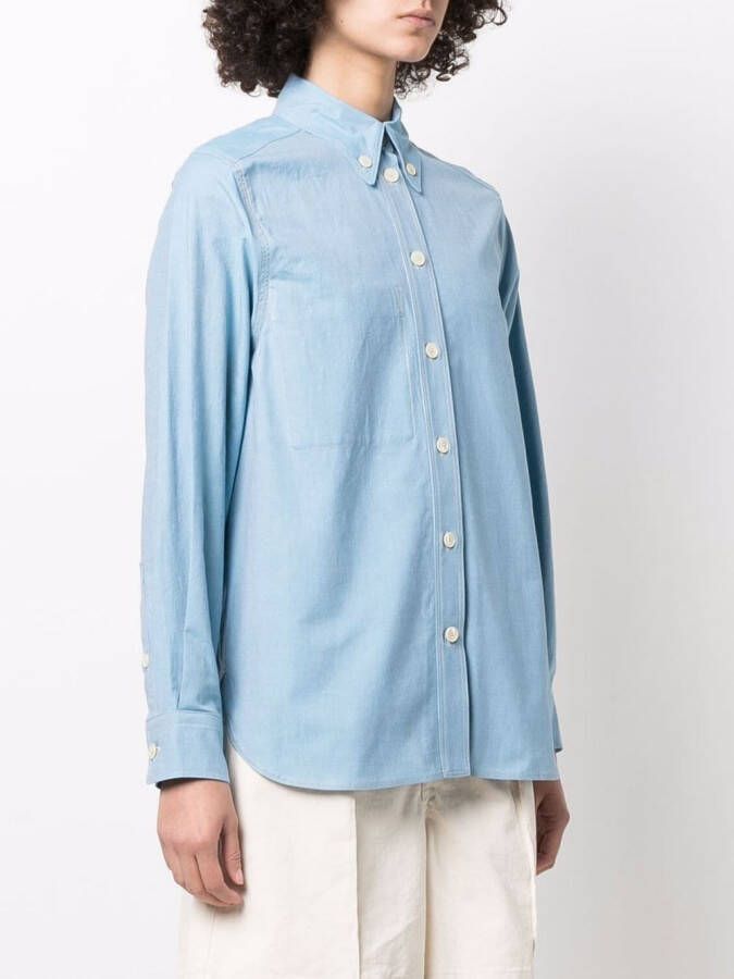 ISABEL MARANT Button-up blouse Blauw