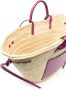ISABEL MARANT Cadix strandtas met geweven design Roze - Thumbnail 5