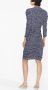 ISABEL MARANT Jurk met bloemenprint Blauw - Thumbnail 4