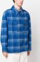 MARANT Geruit shirtjack Blauw - Thumbnail 3