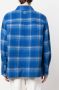 MARANT Geruit shirtjack Blauw - Thumbnail 4