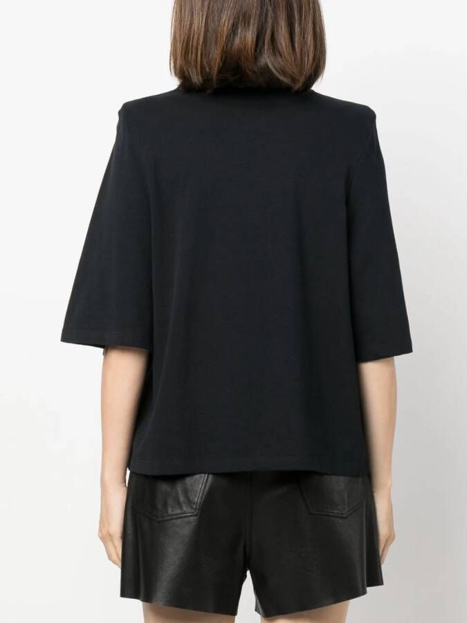 ISABEL MARANT Ben T-shirt van biologisch katoen Zwart