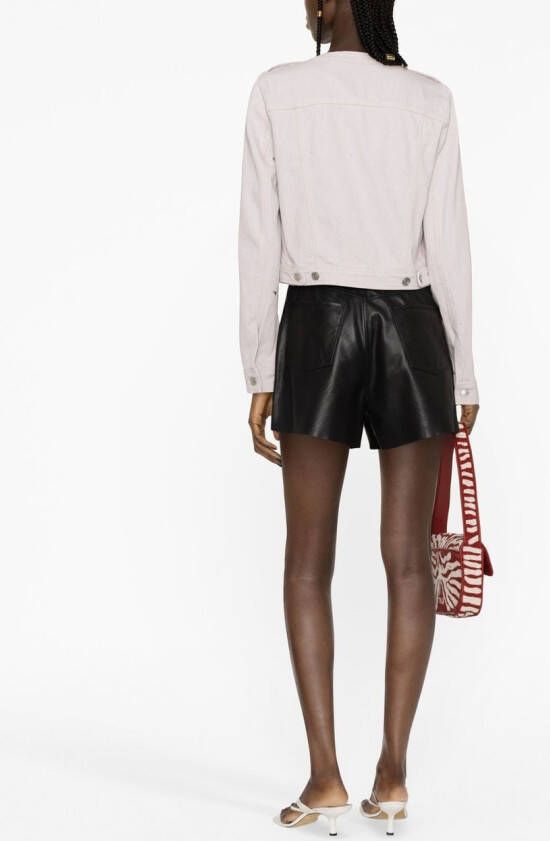 ISABEL MARANT Valene denim jack Roze
