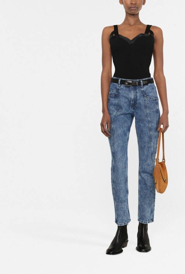 ISABEL MARANT Cropped jeans Blauw