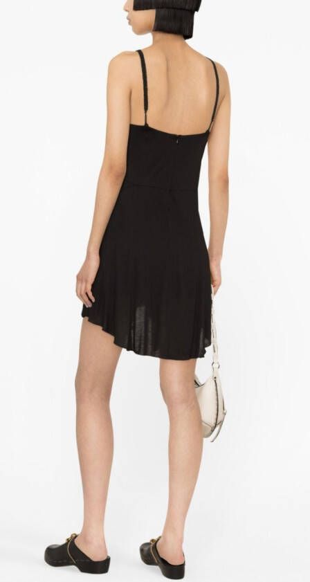 ISABEL MARANT Mini-jurk met macramé detail Zwart