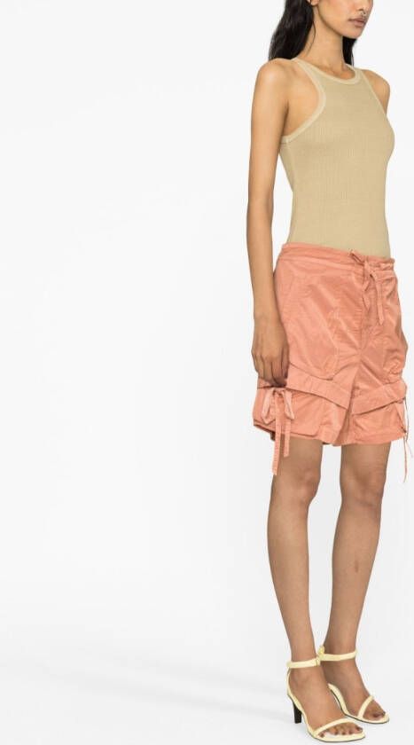 ISABEL MARANT Shorts met trekkoord Oranje