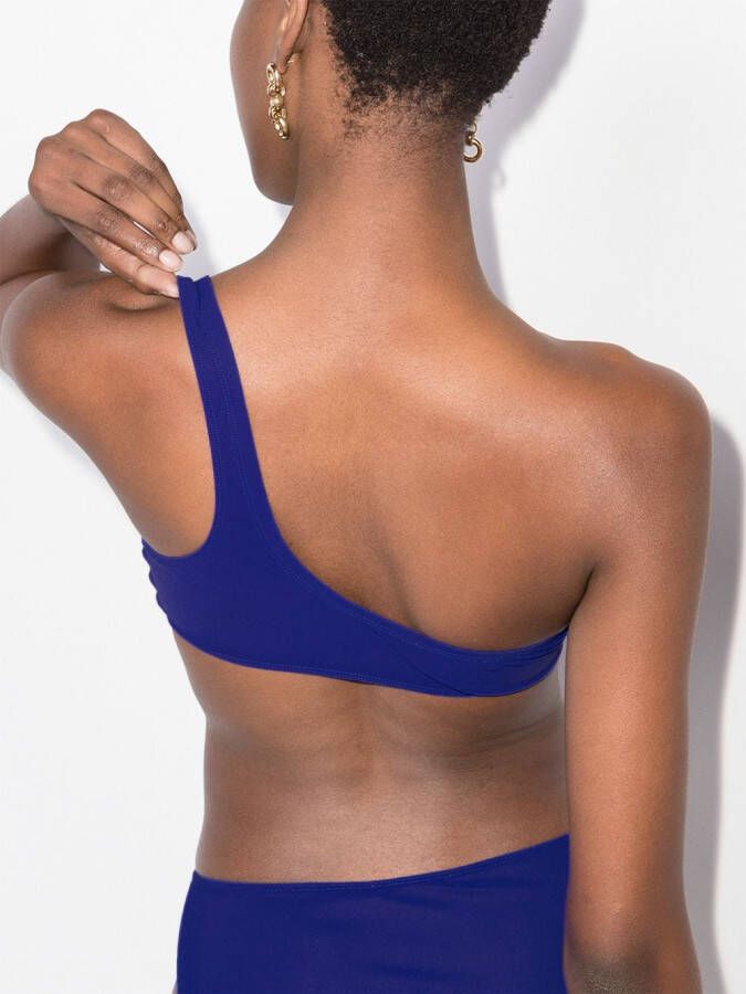 MARANT ÉTOILE Asymmetrische bikinitop Blauw