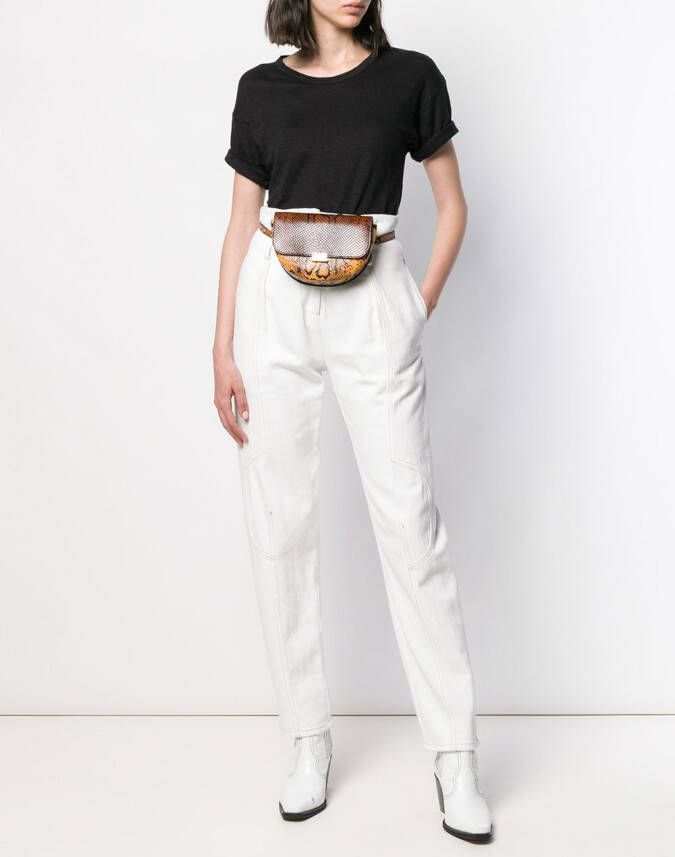 MARANT ÉTOILE Koldi T-shirt Zwart