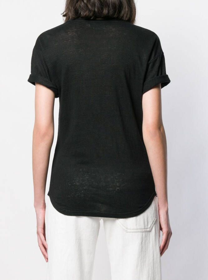 MARANT ÉTOILE Koldi T-shirt Zwart