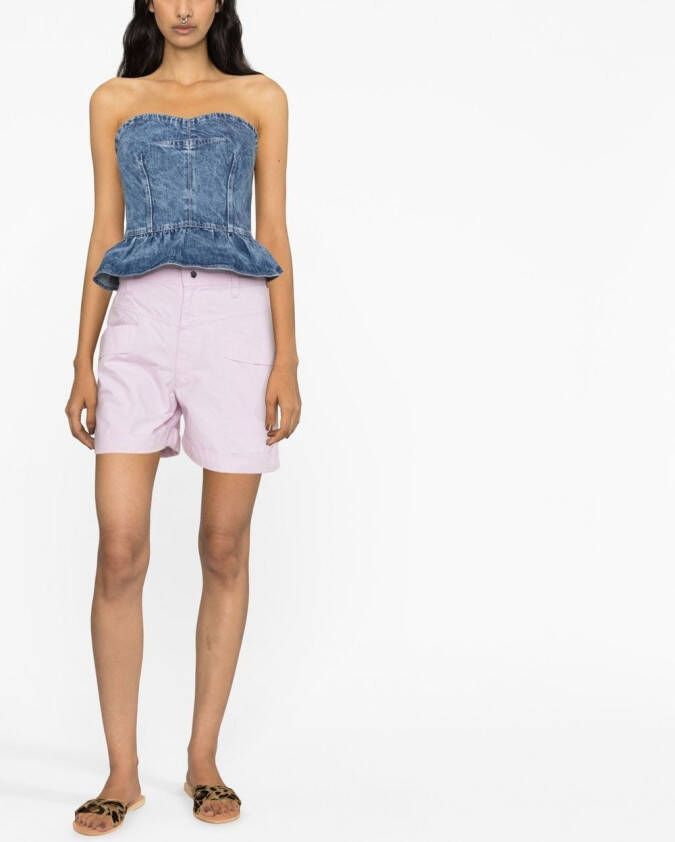 MARANT ÉTOILE Rachel mini-shorts Paars