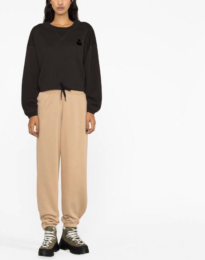 MARANT ÉTOILE Margo sweater met logo Zwart