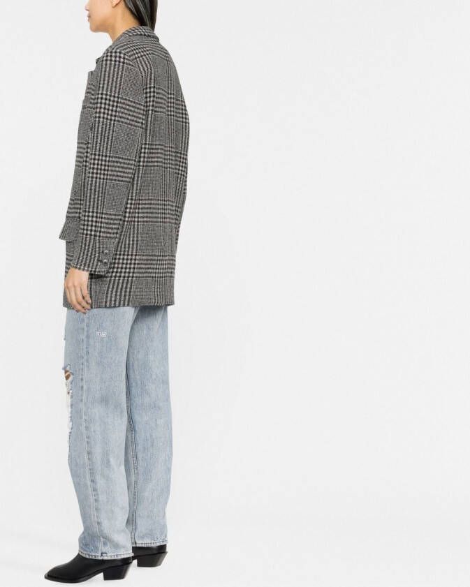 MARANT ÉTOILE Oversized jas Zwart