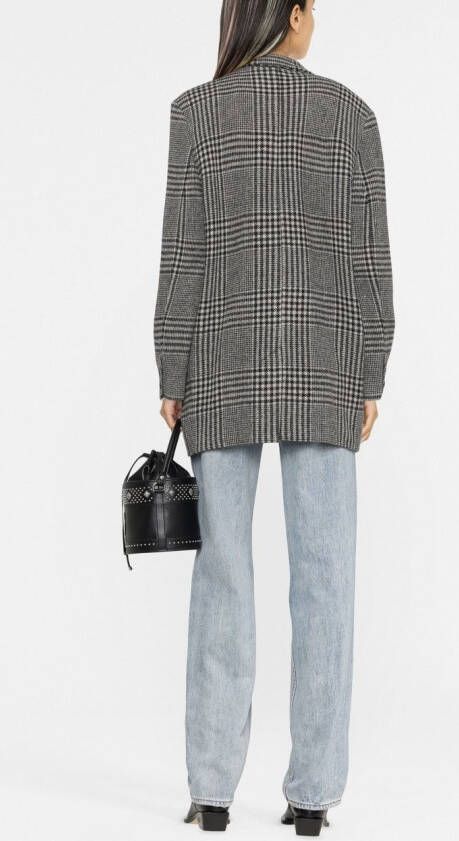 MARANT ÉTOILE Oversized jas Zwart