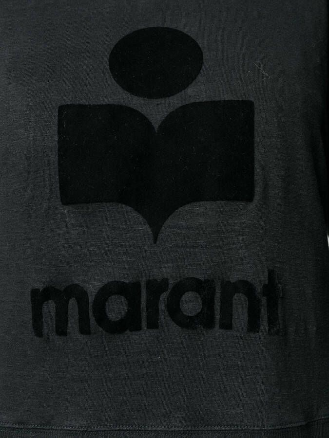 MARANT ÉTOILE Trui met logo Zwart