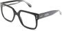 Isabel Marant Eyewear Bril met vierkant montuur Zwart - Thumbnail 2