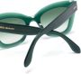 Isabel Marant Eyewear Zonnebril met cat-eye montuur Groen - Thumbnail 3