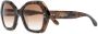 Isabel Marant Eyewear Zonnebril met montuur van schildpadschild design Bruin - Thumbnail 2