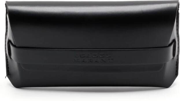 Isabel Marant Eyewear Zonnebril met rechthoekig montuur Zwart