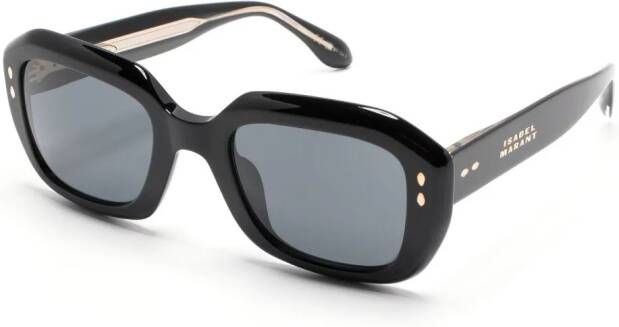 Isabel Marant Eyewear Zonnebril met vierkant montuur Zwart