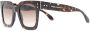 Isabel Marant Eyewear Zonnebril met vierkant montuur Bruin - Thumbnail 2